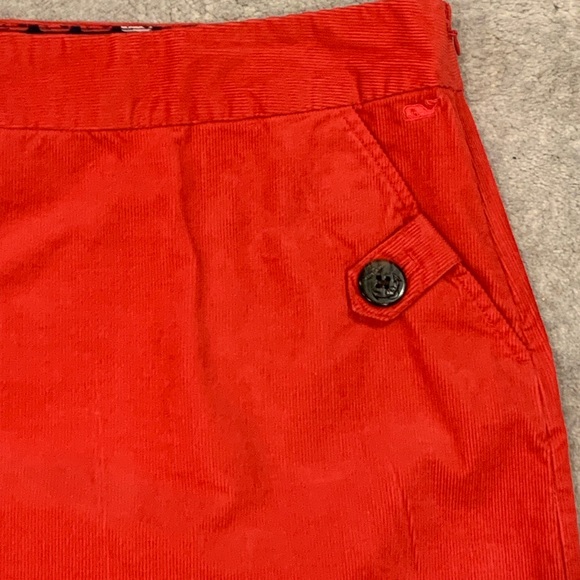 VINEYARD VINES lightweight pink corduroy mini skirt women’s size 0 - Picture 4 of 10